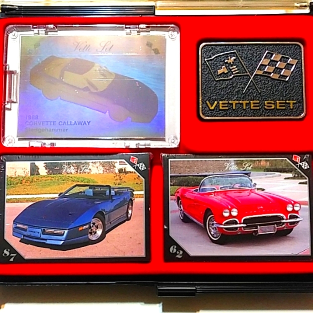 1991 Inaugural Edition Vette Set Trading Cards by Corvette Factory Sealed -NEW